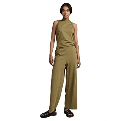 Imagen de G STAR RAW Open Back Jumpsuit , Mono para Mujer, Verde (smoke olive D23252 B771 B212), XL