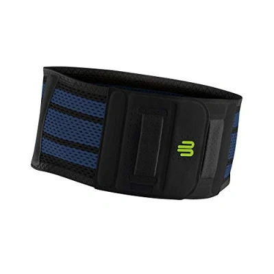Imagen de BAUERFEIND Sports Back Support Faja lumbar deportiva con almohadilla de silicona, protección contra sobrecargas
