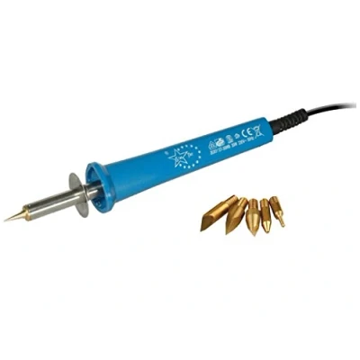 Imagen de PIROGRABADOR/SOLDADADOR 230V 30W CON 6 PUNTAS INCLUIDAS STARTEC CE ST20301 ST30WB