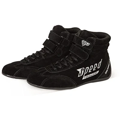 Imagen de Speed Botas de karting San Remo KS 1 Modelo 2018 Zapatos Kart, Negro , 43 EU