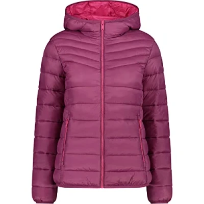 Imagen de CMP Chaqueta de mujer con capucha fija, Amaranto, XS