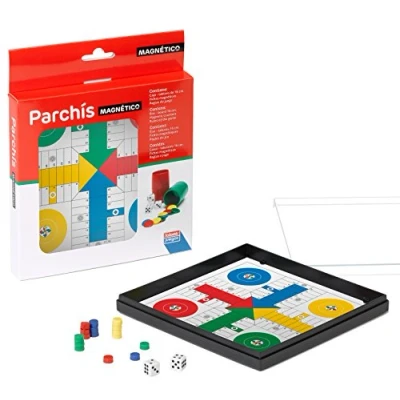 Imagen de Falomir Parchís Magnético, Juego de Mesa, Clásicos, Color no Aplica, 16 x cm (27902)