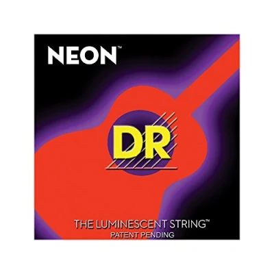 Imagen de DR String NOA 11 Neon Orange Juego Cuerdas Acústica