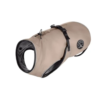Imagen de HUNTER Uppsala Abrigo para Perro, 65 cm, Color Gris Pardo