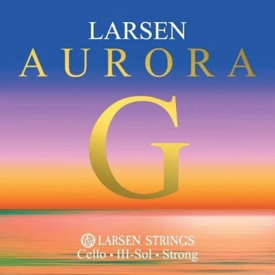 Imagen de LARSEN STRINGS Cuerdas para violonchelo Aurora G 4/4 Fuerte