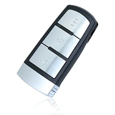 Imagen de 3 botones llave plegable mando a distancia para VW Passat B6 3C B7 Magotan CC Car Key Shell Case for 3C0 959 752 BA AD