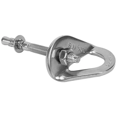 Imagen de Anclaje de Escalada Roca, Perno Escaladas con Tornillos Tornillo Anclajes Expansión Acero Inoxidable Rocas Pernos para Taladro Placas Suspensión Colgantes Dispositivo Aparejo Rescate Belay 25KN M8