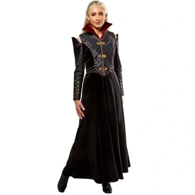Imagen de Rubies Disfraz Rhaenyra Targaryen para mujer, Top de terciopelo con hombreras y falda, Licencia Oficial Juego Trinos Carnaval, Halloween, cosplay fiestas