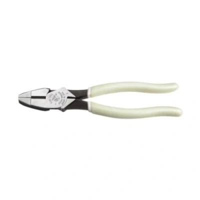 Imagen de Klein Tools D20009NEGLW alicates de corte lateral ACSR, tornillos, clavos, alambre duro, alta visibilidad 9 pulgadas