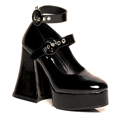 Imagen de Lamoda Spoil Me, Zapato de Corte Mujer, Negro (Black Patent), 38 EU