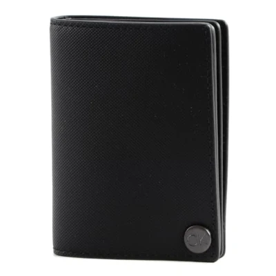 Imagen de Calvin Klein Hombre Cartera Ck Covered Cardholder Pequeña, Negro (Ck Black), Talla Única