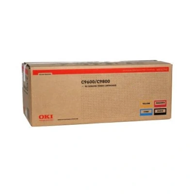 Imagen de OKI C9600hdn 43112702 pack de toner 4 colores (original)