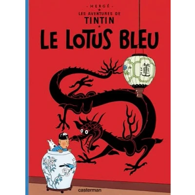 Imagen de Les Aventures De Tintin Volume 5 Le Lotus Bleu