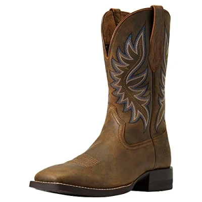 Imagen de ARIAT Brander Western Boot, Botas Vaqueras Hombre, marrón (Bear Brown), 43 EU