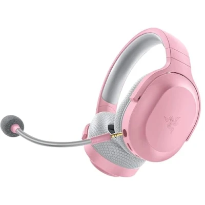 Imagen de Auriculares gaming Razer Barracuda X, Micrófono extraíble, Cancelación de ruido pasiva, Bluetooth 5.2, Quartz