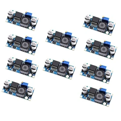 Imagen de ZkeeShop 10 PCS DC Buck Converter Module 3.2 40V to 1.25 35V Adjustable Power Supply Step Down