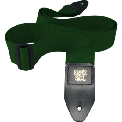 Imagen de Ernie Ball Correa para guitarra, polipropileno, color verde bosque