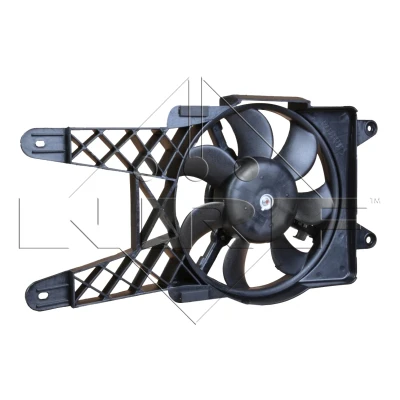 Imagen de NRF 47039 Ventilador de radiador 280 12 100 con bastidor (armazón) FIAT: Seicento / 600 Hatchback