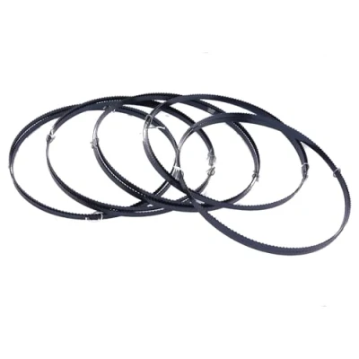 Imagen de SMI Juego de 5 hojas sierra cinta para madera 1790 x 6 0,65 mm, dientes por pulgada, compatible con Holzstar HBS 251, Scheppach HBS261