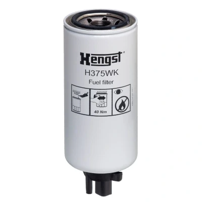 Imagen de HENGST FILTER H375WK Filtro Combustible enroscable MAN: TGA, DAF: LF 55, 45