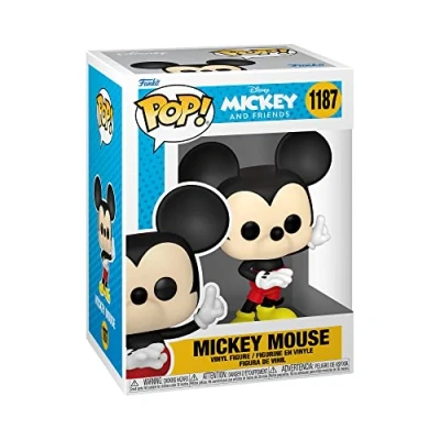Imagen de Funko POP! Disney: Classics Mickey Mouse Figuras Miniaturas Coleccionables Para Exhibición Idea De Regalo Mercancía Oficial Juguetes Niños Y Adultos Muñeco Coleccionistas