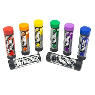 Imagen de Landkaufhaus Mayer Juego de rotuladores ganado en 8 colores brillantes surtidos con paletas giratorias para pintar y hacer precisión también carnaval