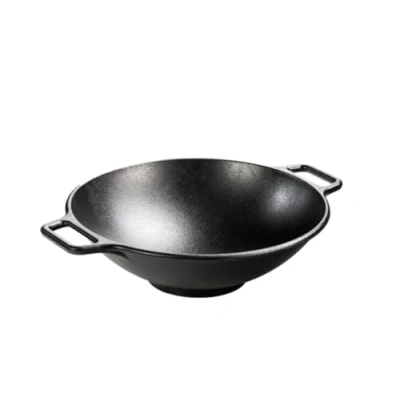 Imagen de LODGE Mini Wok de Hierro Fundido 23 cm, Negro