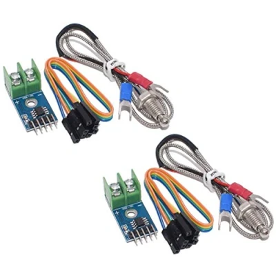 Imagen de TECNOIOT 2pcs MAX6675 K Type Thermocouple Temperature Sensor 0 800 Degrees Module