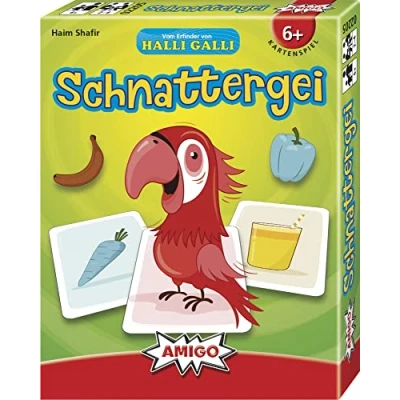 Imagen de AMIGO Schnattergei tiburón Juego de Cartas, Multicolor (02205)