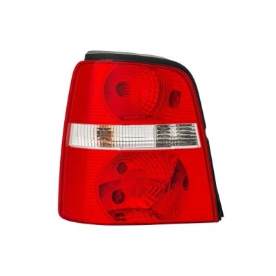 Imagen de HELLA 2VP 008 759 051 Piloto trasero izquierda P21W, PY21W, R5W 12 transparente, Rojo con lámpara portalámparas VOLKSWAGEN: Touran I