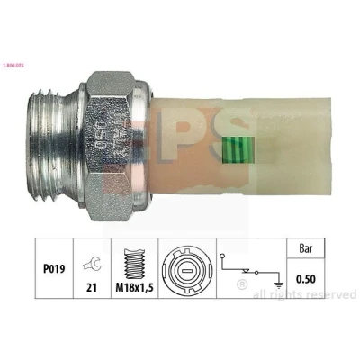 Imagen de EPS 1.800.075 Sensor de Presión Aceite M18x1,5 1 Made in Italy OE Equivalent RENAULT: CLIO 1, 21 Hatchback, Rapid Furgón, VOLVO: 460 L, S40 I
