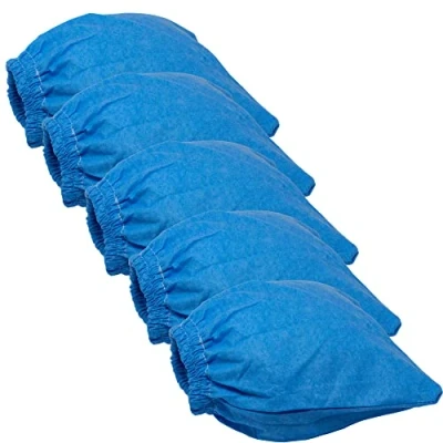 Imagen de 5 bolsas de tela para aspiradora Einhell en seco y húmedo BT VC, TE AS 1100, Inox NTS (5 unidades)