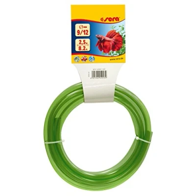 Imagen de sera 32129 44451 Manguera Verde 2,5 m Tubo para Acuario Flexible en Diferentes diámetros, Longitudes y Colores