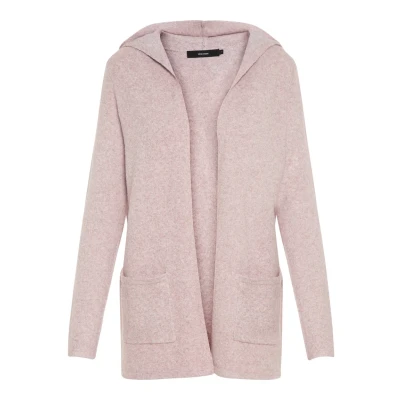 Imagen de Vero Moda Doffy OPEN HOOD NOOS Chaqueta de punto, Mujer, Talla: XS, Woodrose