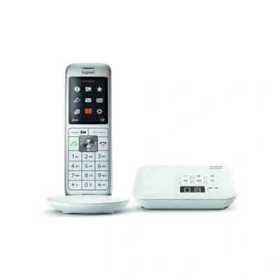 Imagen de Gigaset CL660A Teléfono (Teléfono analógico, Terminal inalámbrico, Altavoz, 400 entradas, Identificador de llamadas, Gris)[Versión francesa]
