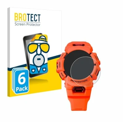 Imagen de BROTECT Protector Pantalla Anti Reflejos para Casio G Shock GBA 900 (6 Unidades) Película Mate Huellas