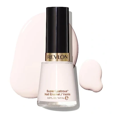Imagen de Revlon Esmalte de uñas Super Lustrous Nail Enamel con vitamina E y resistente. Tono 909 Sheer Petal