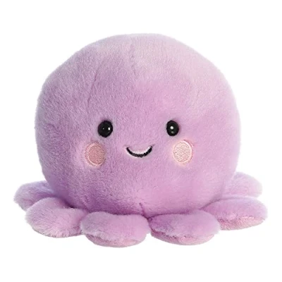 Imagen de Aurora, 33681, Palm Pals Pulpo Oliver, Peluche, Morado, 13cm