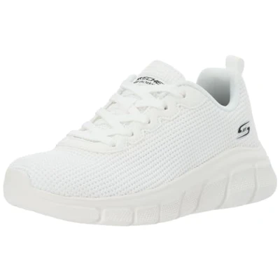 Imagen de Skechers Bobs B Flex Esencia Visionaria, Zapatillas de Deporte Mujer, Blanco White Knit, 42 EU