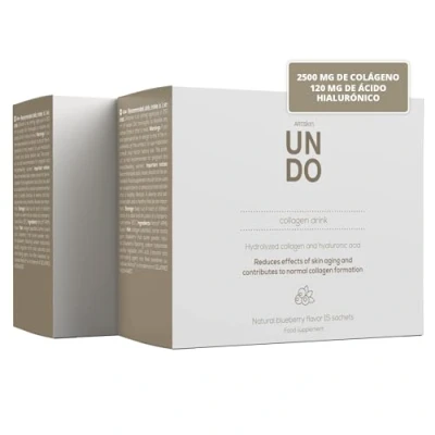 Imagen de Colageno Marino con Acido Hialuronico y Vitamina C Belleza, Antiarrugas Mujer Piel, Cabello Uñas 30 Sobres para Días Sabor Natural a Arándanos Sensilab