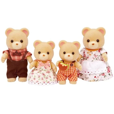 Imagen de Sylvanian Families 05059 Familia Oso Pardo (EPI)