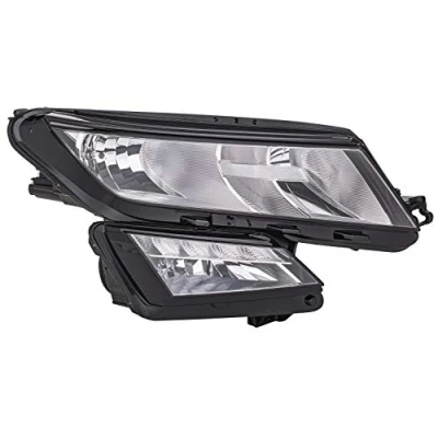 Imagen de HELLA 1LF 012 669 121 Faros derecha PWY24W, W5W, H7/H7, H8 Halógena para circulación por la izquierda SKODA: Kodiaq (NS7) 1.4 TSI, TSI 4x4