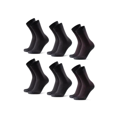 Imagen de Danish Endurance 6 PACK Classic Calcetines, Hombre, Talla: 39 42, Black