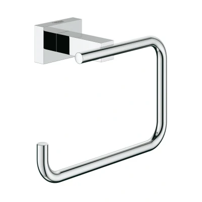 Imagen de Grohe Essentials Cube Portarrollos de Baño, acabado cromado, con tapa (Ref. 40507001)