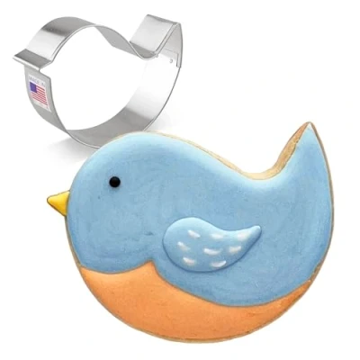 Imagen de Ann Clark Cookie Cutters Cortador de galletas pájaro pequeño 11,5 cm Acero fabricado en EE. UU.