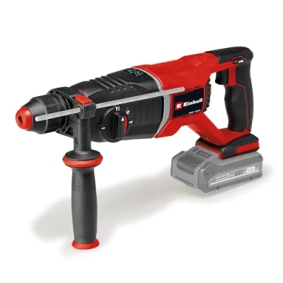 Imagen de Einhell Professional Martillo perforador con batería TP HD 18/26 D Li BL Solo Power X Change (18 V, sin escobillas, 2,6 J, SDS plus, mecanismo de impacto neumático, empuñ. en D, maletín, batería)