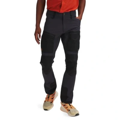 Imagen de Fjällräven KEB Agile Trousers M Pantalones montañeros largos, Hombre, Talla: 60, Black