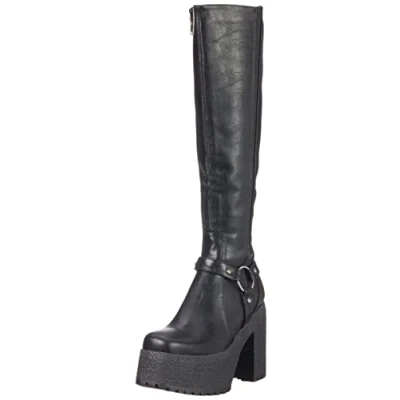 Imagen de LAMODA Digging Deep, Botas Altas hasta la Rodilla Mujer, Color Negro, 41 EU