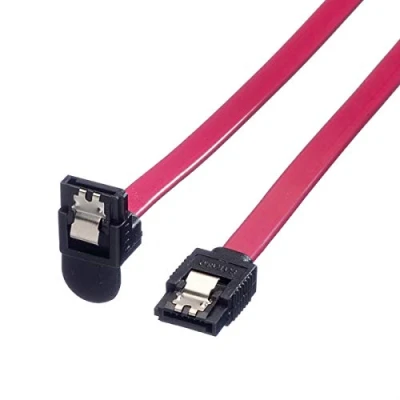 Imagen de Roline Internal Sata 6.0 Gbit/s Cable, Angled, With Latch 1.0 M Cables De