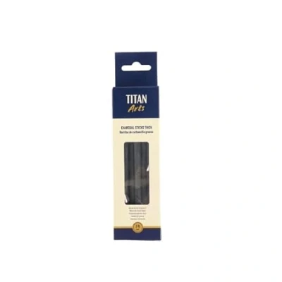 Imagen de TITAN ARTS SET 3 BARRITAS CARBONCILLO GRUESO 7 9 mm